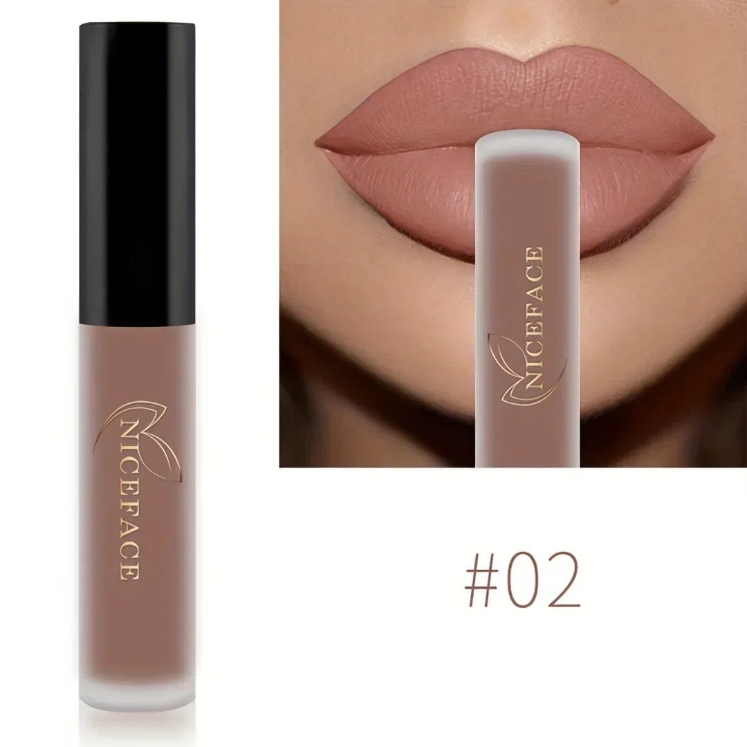 20 Colors Optional, High Pigmented Matte Velvet Lip Glaze - Long-Lasting, Smudge-Proof, Non-Moisturizing Liquid Lipstick 1pc Zpaxo