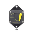 30A-300A Marine Circuit Breaker Waterproof Dual Battery Automotive Circuit Breaker Stable Performance 12V-48V DC Zpaxo Black-60A