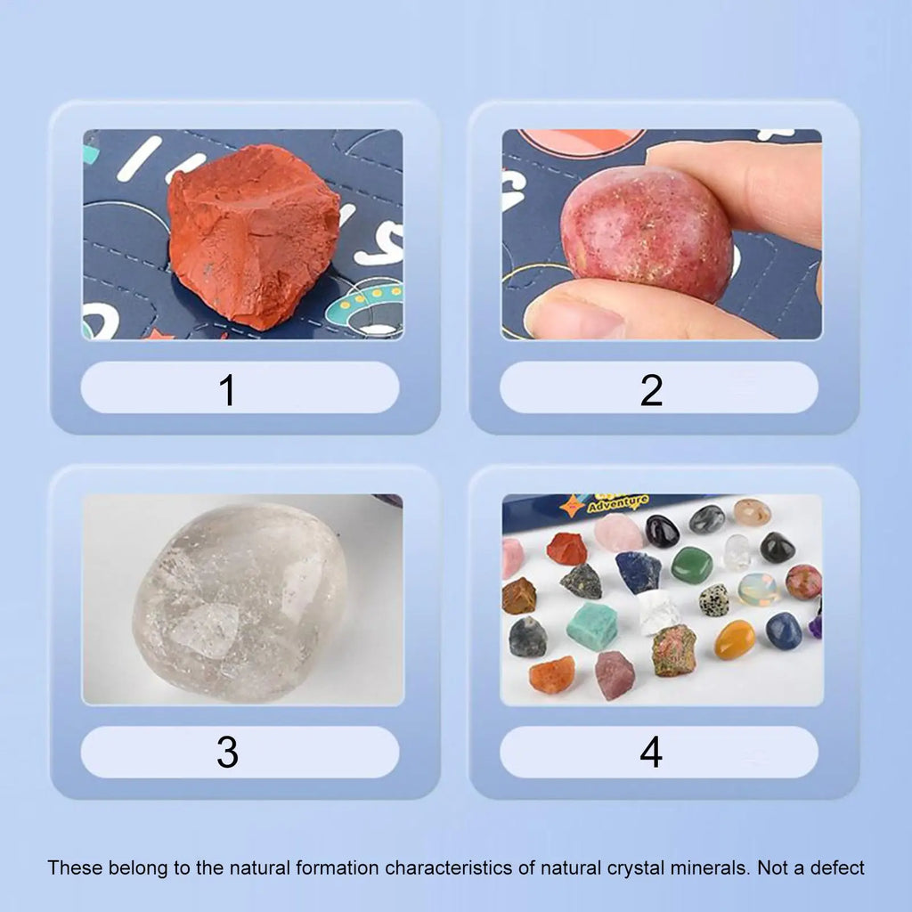 Crystal Advent Calendar 2025 Christmas Countdown 24 Days Natural
