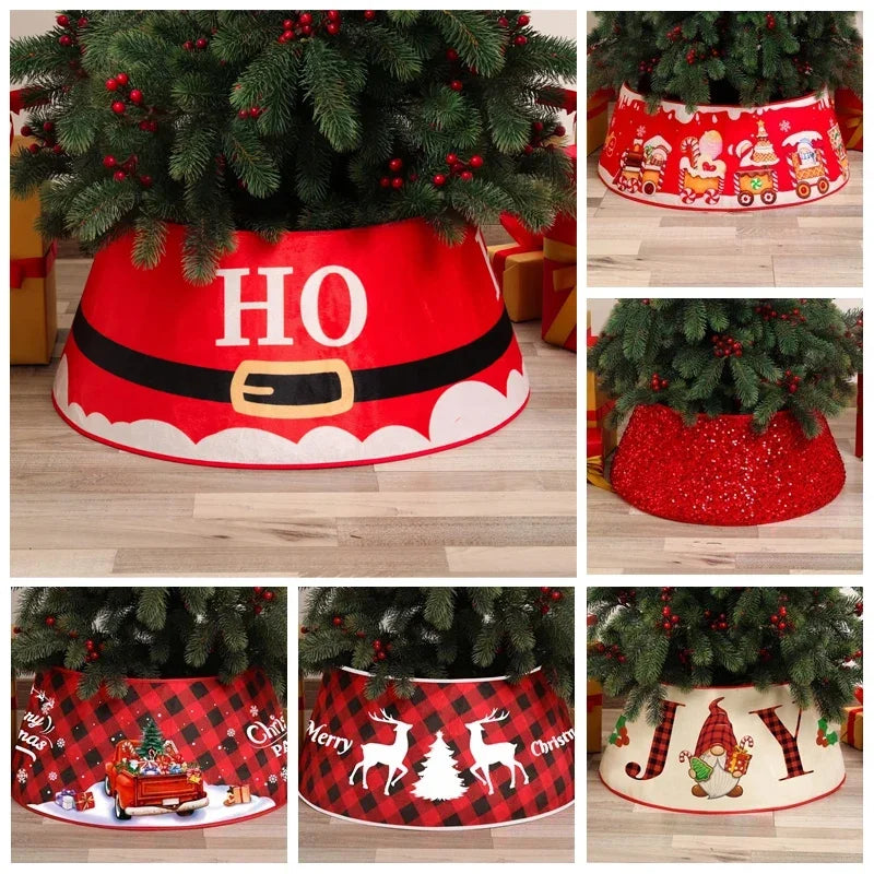 Christmas Tree Around Base Xmas 3d Dress Scene Arrangement Props