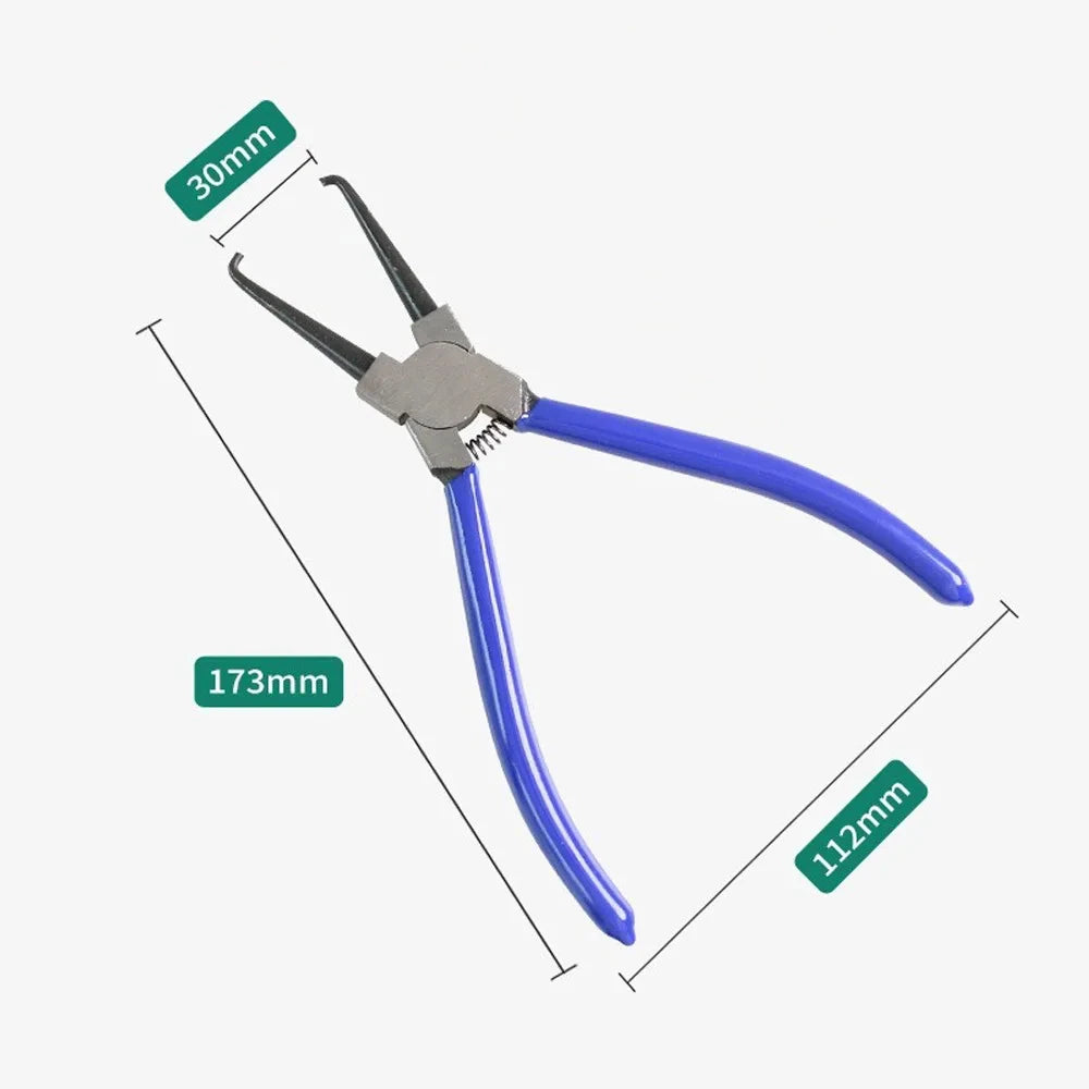 Blue Joint Clamping Pliers Fuel Filters Hose Pipe Buckle Removal