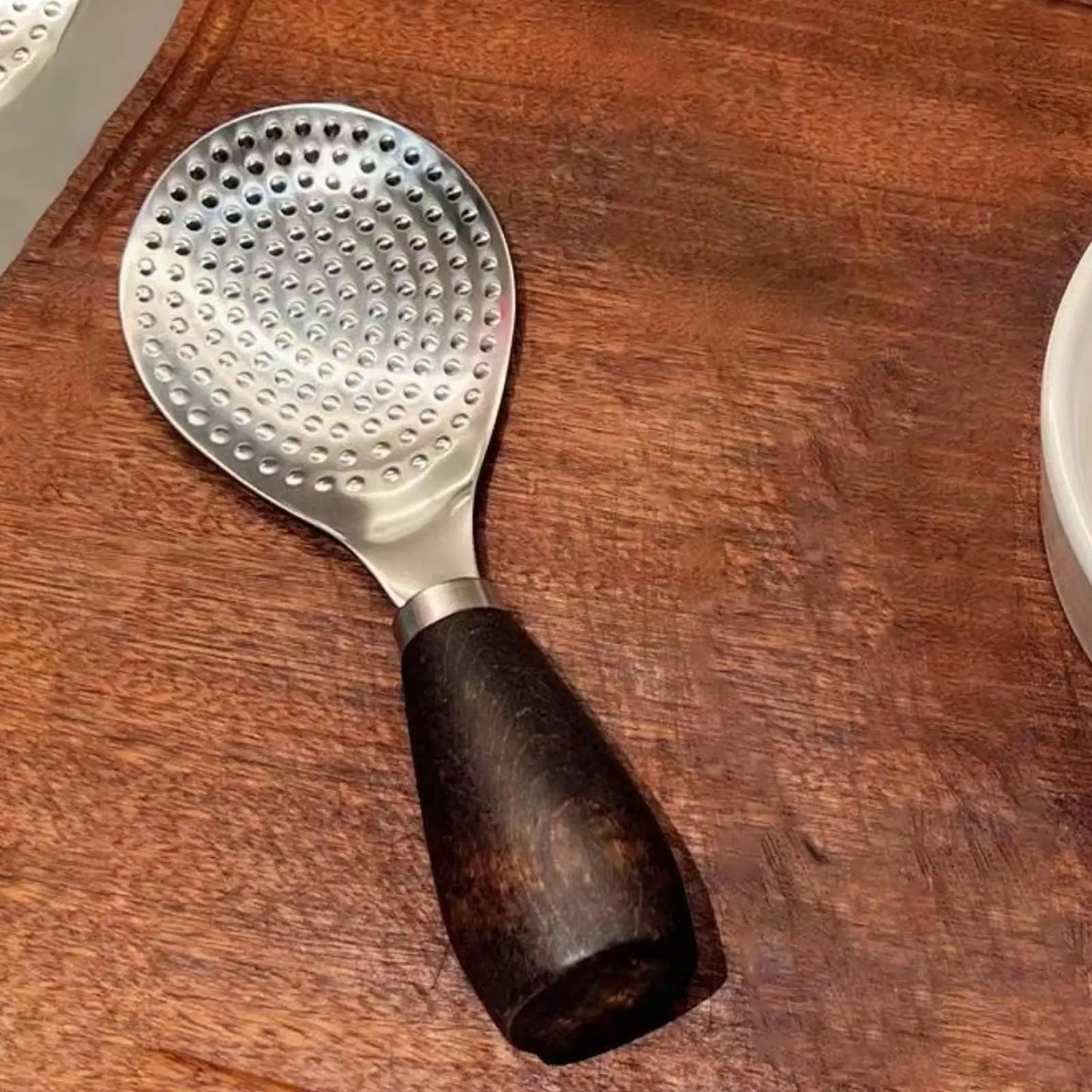 Rice Paddle Stainless Steel Scoop Standing Kitchen Tools Spoon Heat