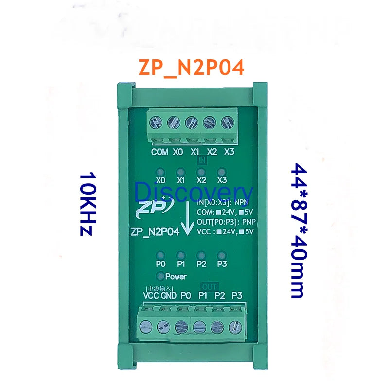 Custom 16-channel NPN to PNP Module Signal Isolation Conversion Module PLC Sensor Polarity Conversion IO Level Zpaxo