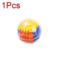 3D Maze Magic Cube Six-sided Transparent Puzzle Speed Rolling Ball