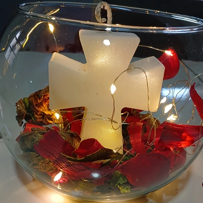 Cross Silicone Mold for Candles, Soap, Resin & Plaster DIY