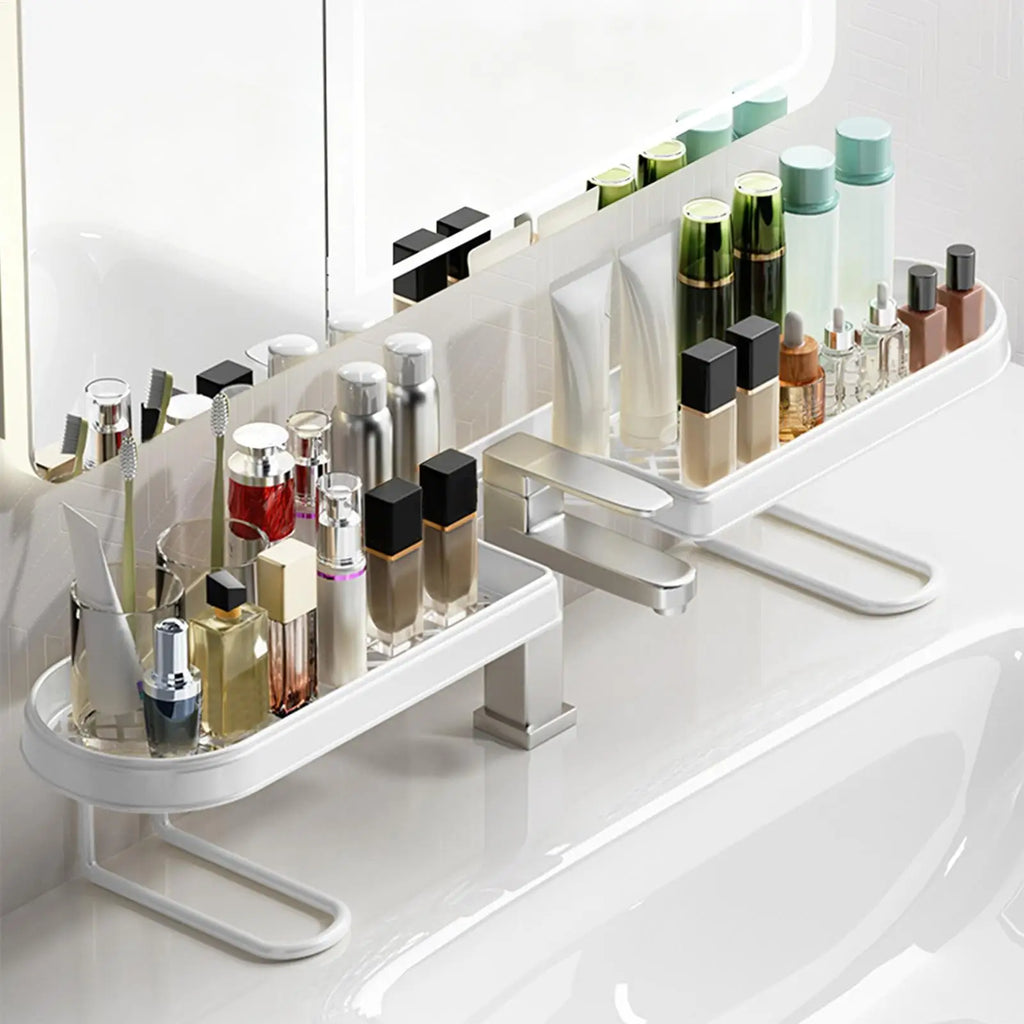 Kitchen Sink Faucet Organizer U Shape Waterproof Rustproof Storage