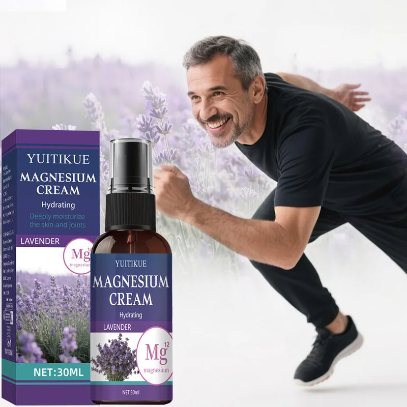 YUITIKUE Magnesium Spray 30ml – Lavender Joint & Muscle Relief Magnesium Body Spray Zpaxo