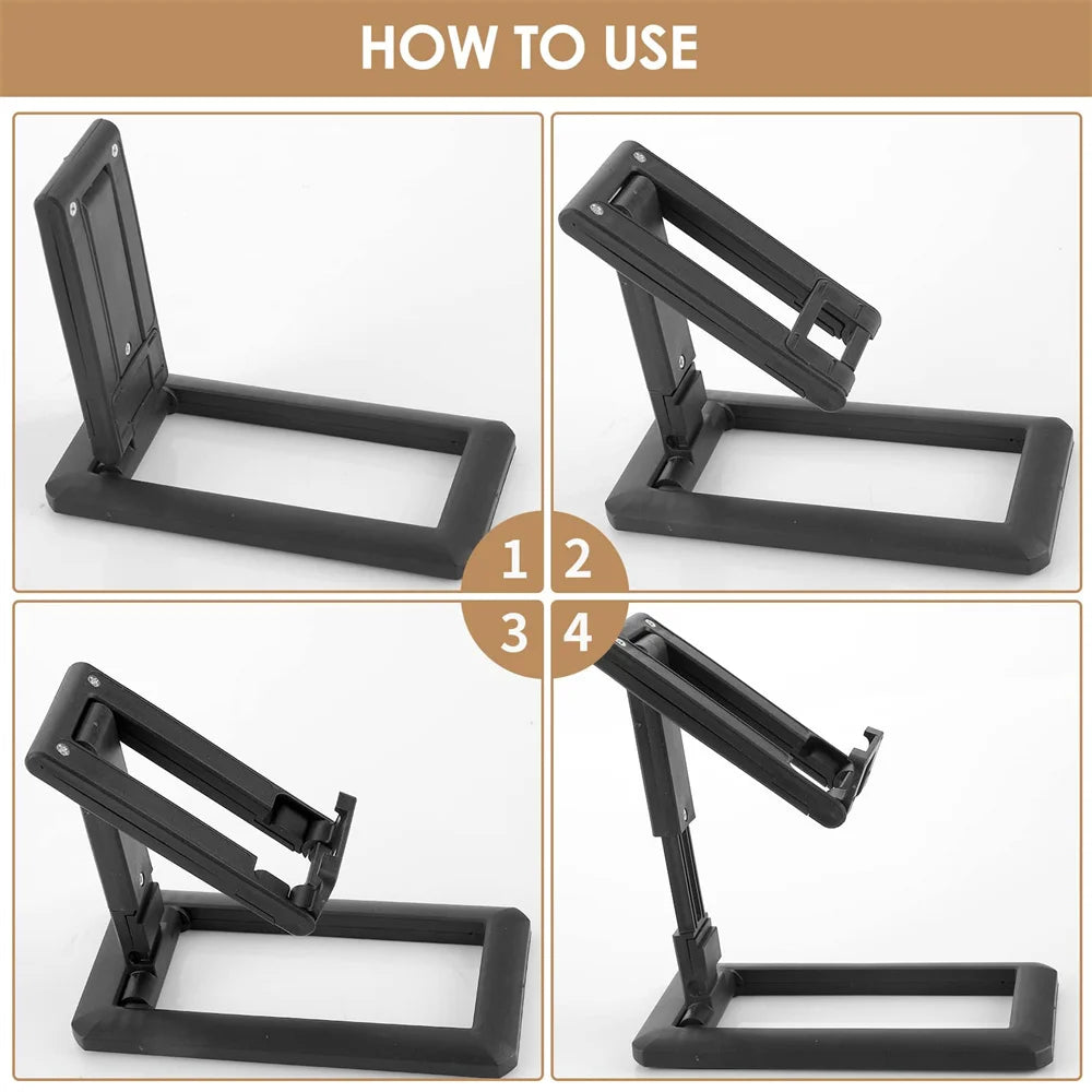 Lazy Folding Phone Stand Creative Lifting Portable Desktop