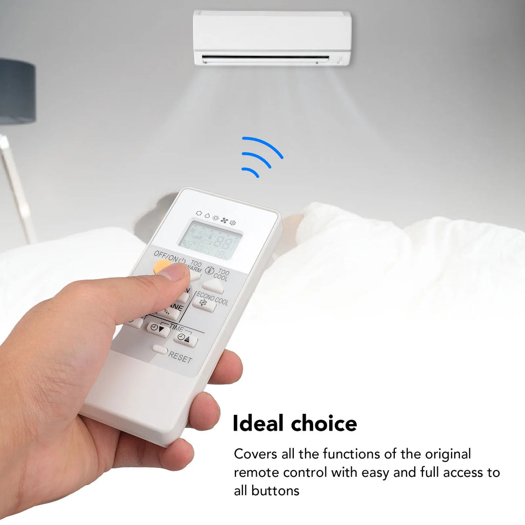 RH18A Replace AC Remote Control ABS Air Conditioner Replacement Remote for MSZ HR25VF MSZ HR35VF MSZ HR42VF MSZ HR50VF Zpaxo