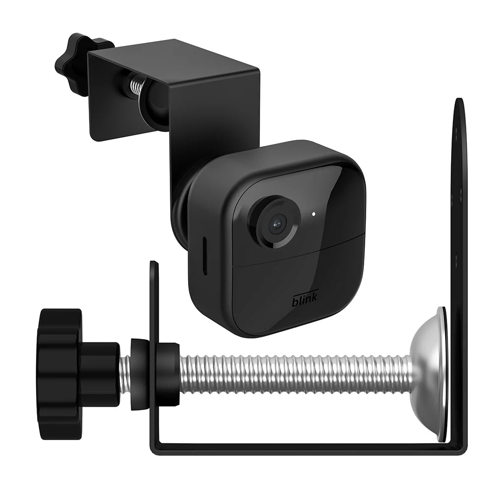 Door/Gutter Mount 360°Adjustable Clip Clamp Mount Anti-Theft Mount Bracket No Drilling for Blink Indoor/Outdoor Camera(3rd Gen) Zpaxo Default Title