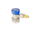 Fluoride Quick Coupler Quick Coupling H/L Connector Adjustable Design Air Conditioner Coupler Quick Connect Brass Construction Zpaxo Style A