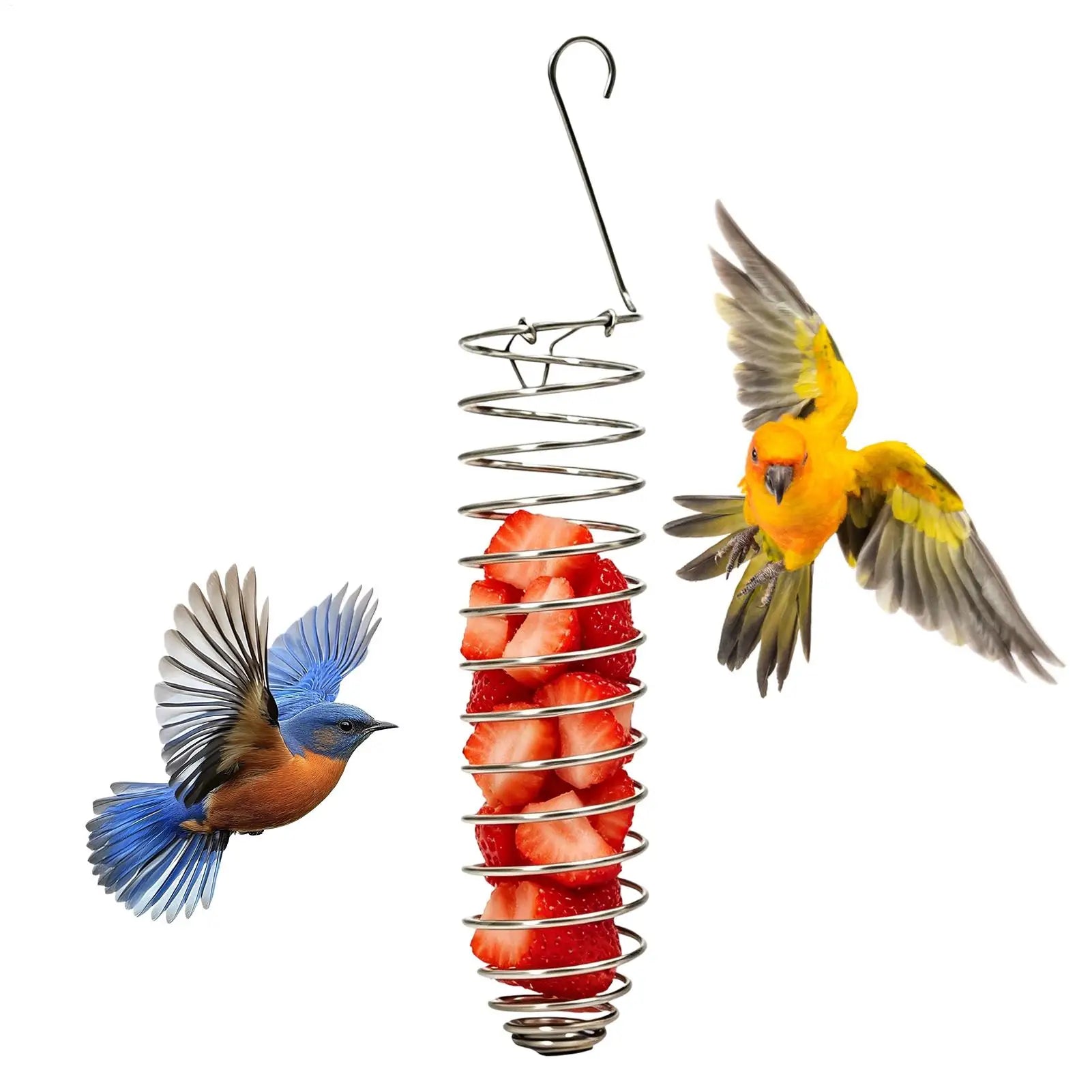 Bird Feeder Cage Foraging Supports Tray Bowls Parakeet Cockatiel