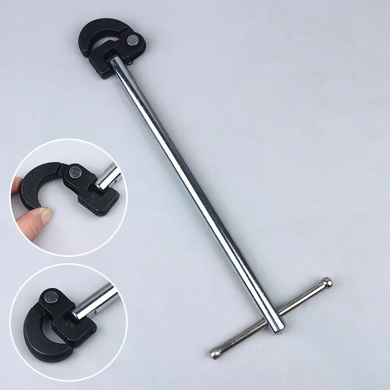Carbon Steel Tap Nut Spanner Universal Sink Plumbing Repair Hand Tool Zpaxo
