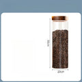 Sealed storage jar kitchen storage jar moisture-proof glass jar food grade coffee jar glass sealed jar Zpaxo 10X30