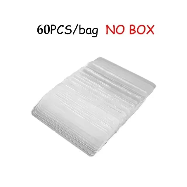 Can Be Reused Super Strong Double Sided Adhesive Tape Transparent Wall Stickers Water Proof Household Products Adhesives Zpaxo 60 PCS NO BOX