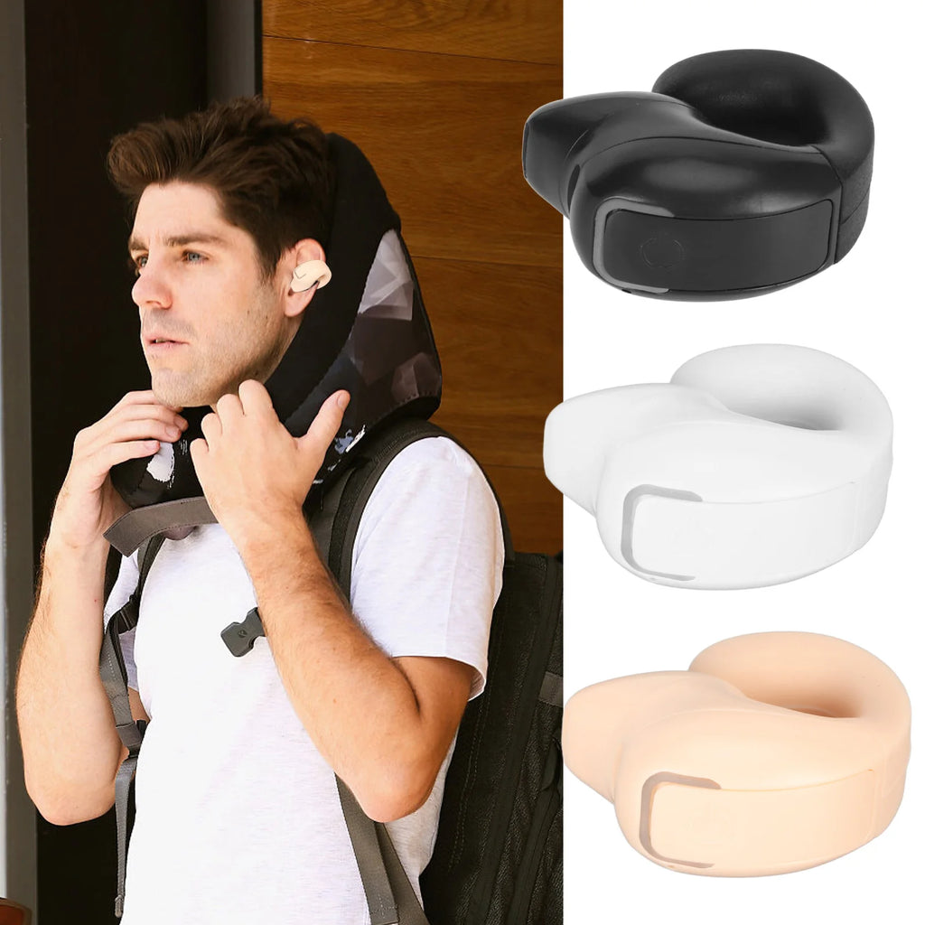Wireless Earbuds Bluetooth 5 3 Single Ear Clip Lightweight Ergonomic