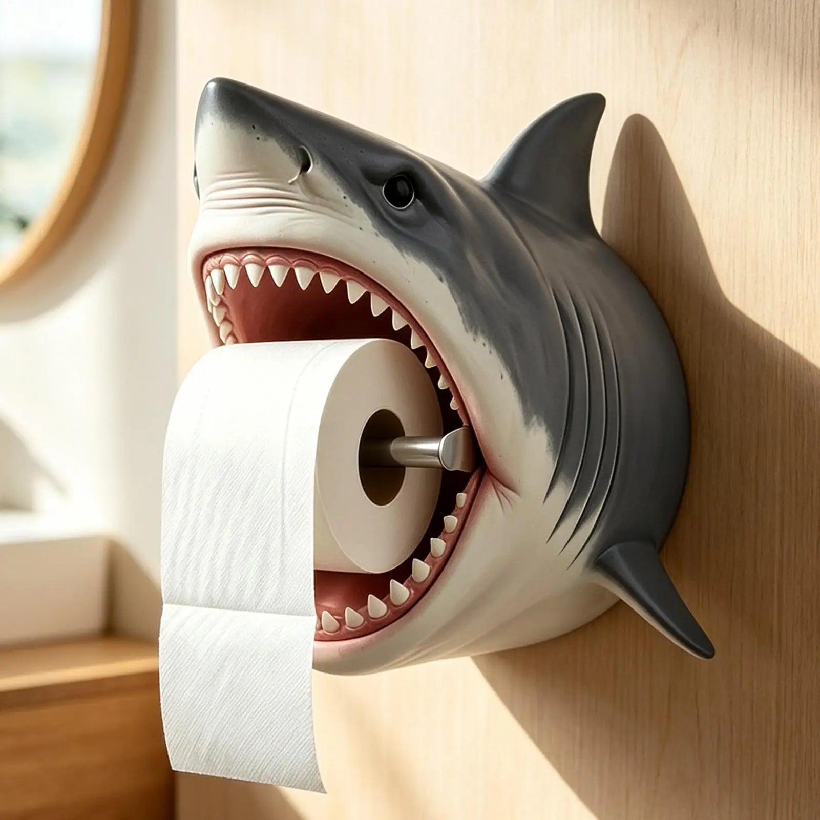 Animal Toilet Paper Holder Bathroom Tissue Roll Organizer Sea Beach