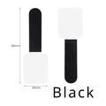 Reusable Cable Ties Fastening Wire Organizer Cord Rope Holder Self Adhesive Adjustable Cord Organizer Straps Desk Management Zpaxo -black 30pcs