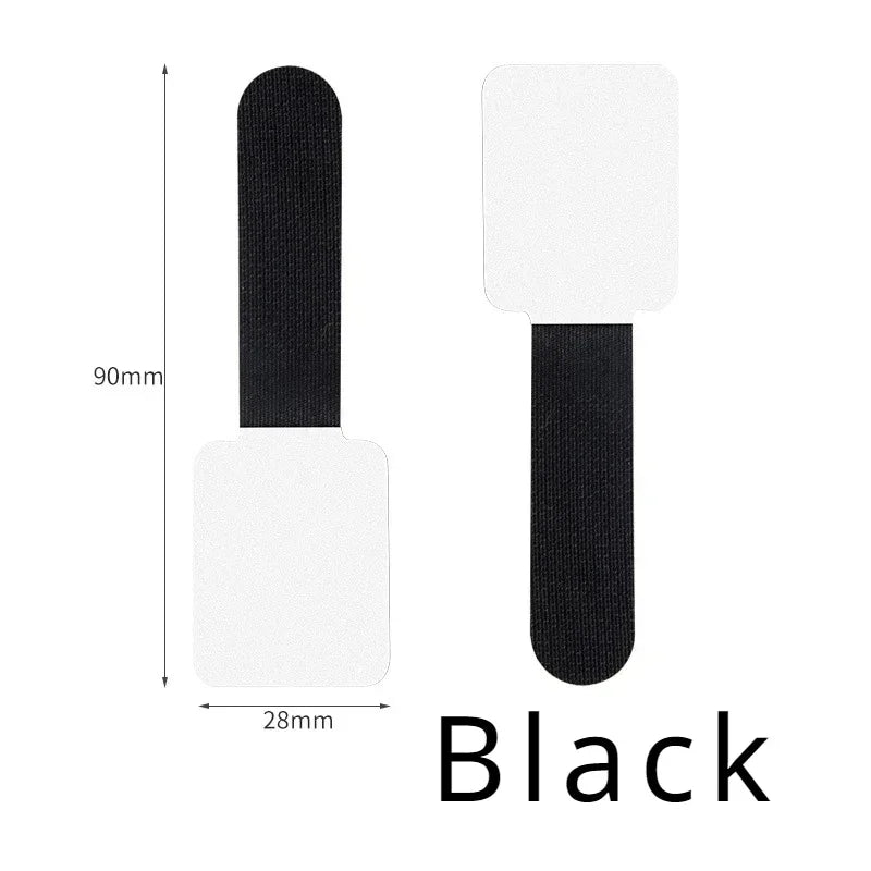 Reusable Cable Ties Fastening Wire Organizer Cord Rope Holder Self Adhesive Adjustable Cord Organizer Straps Desk Management Zpaxo -black 30pcs