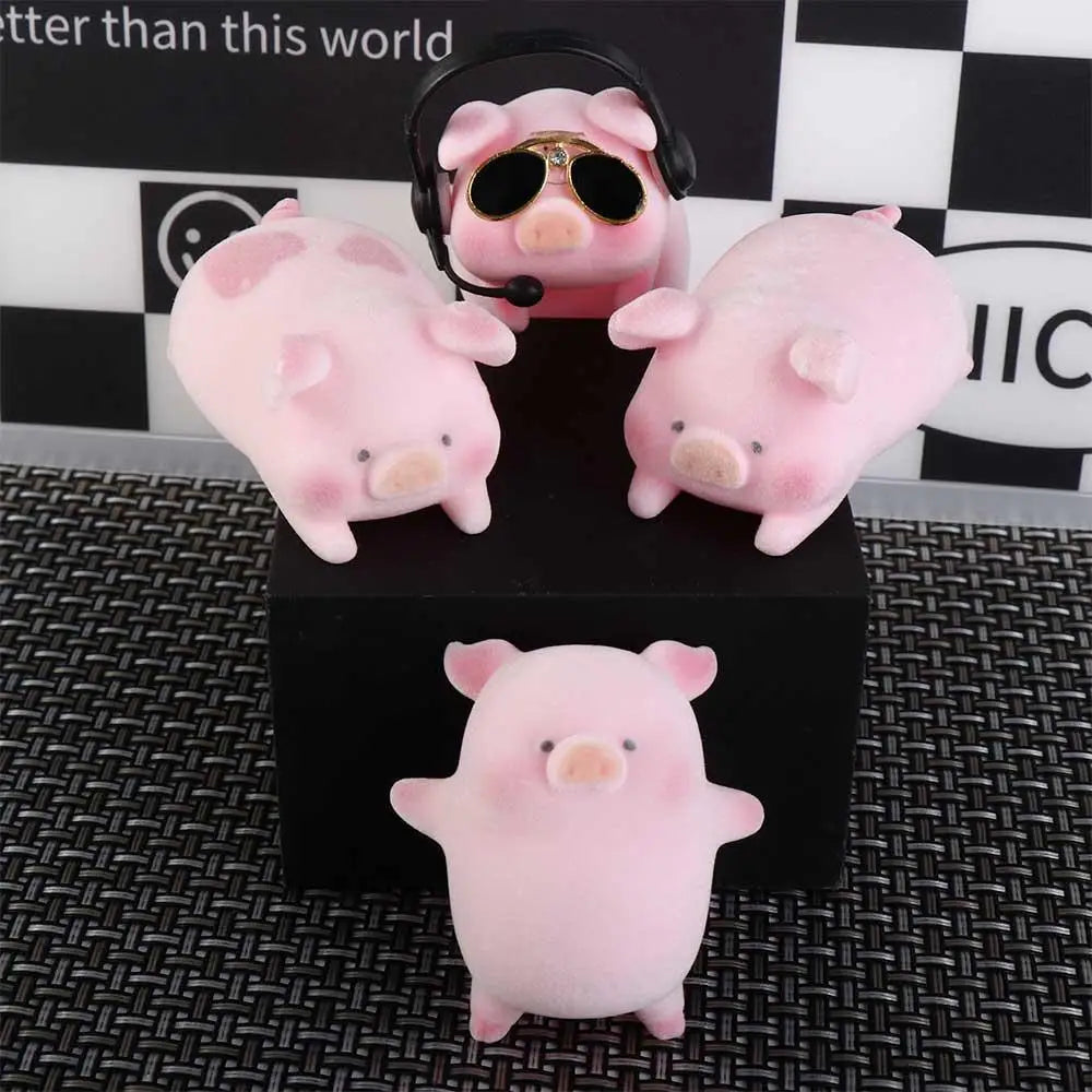 Accessories Cute Dashboard Car Decoration Funny Toys Car Pendant Pink Pigger Ornament Pig Car Decoration Lucky Piggy Hanging Zpaxo