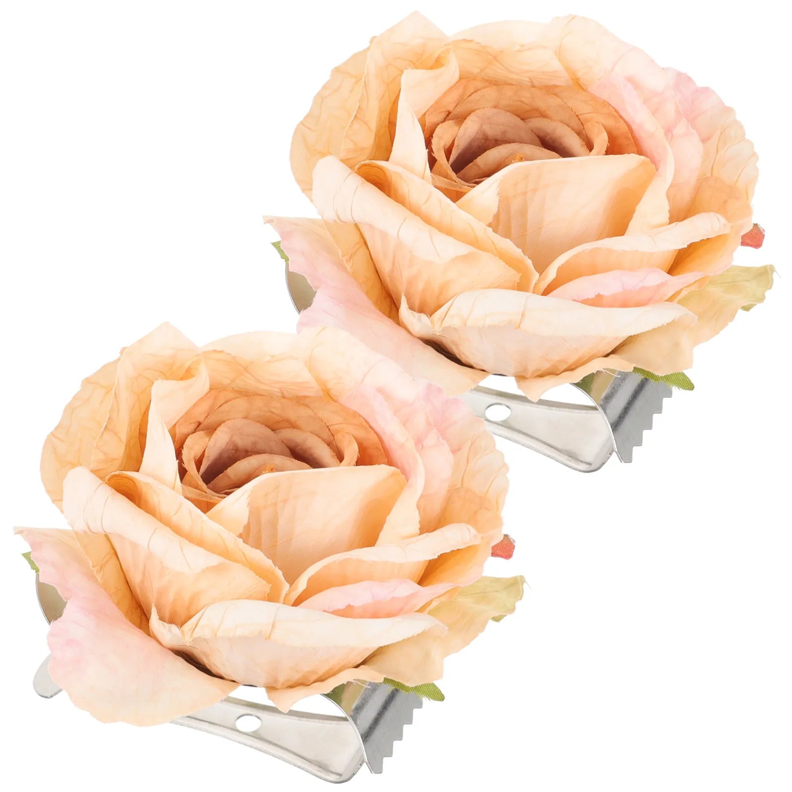 Delicate Flower Curtain Tieback Clips Compact No-drill Design Thin