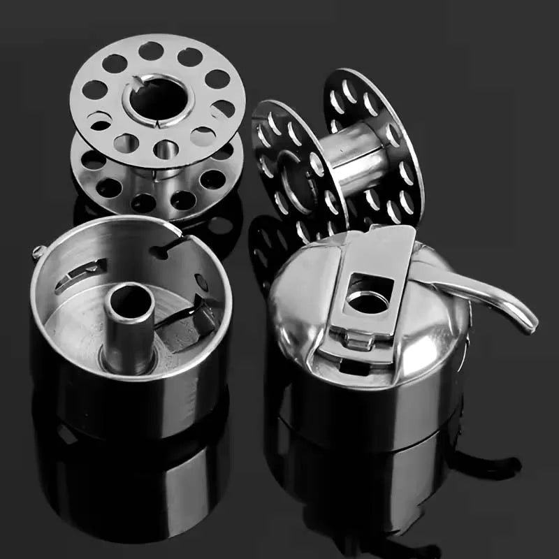 Bobbin Case & 3 Metal Bobbins – Sewing Machine Accessories Sewing Machine Parts Zpaxo