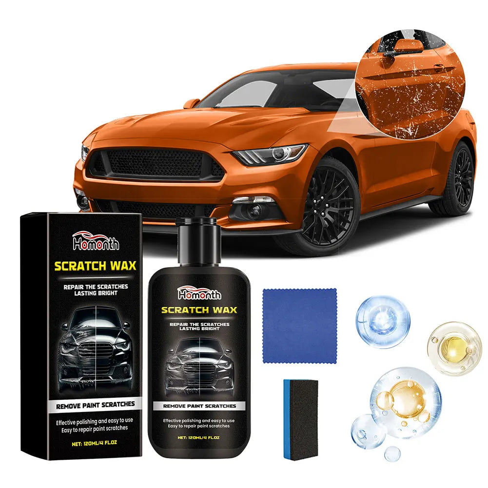 120ml Car Polish Scratch Remover Anti Scratch Car Scratches Repair Polishing Wax Automobile Glossy Shine Wax Paint Scratch Care Zpaxo