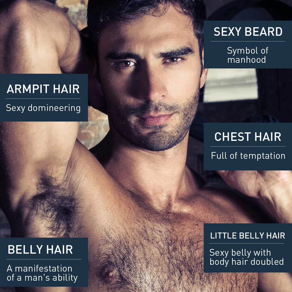 Hair Growth Liquid Chest Maintenance Baldhead Massage Glossy Treatment Improve Nourishing Repair Damaged Men Beard Essential Oil Zpaxo