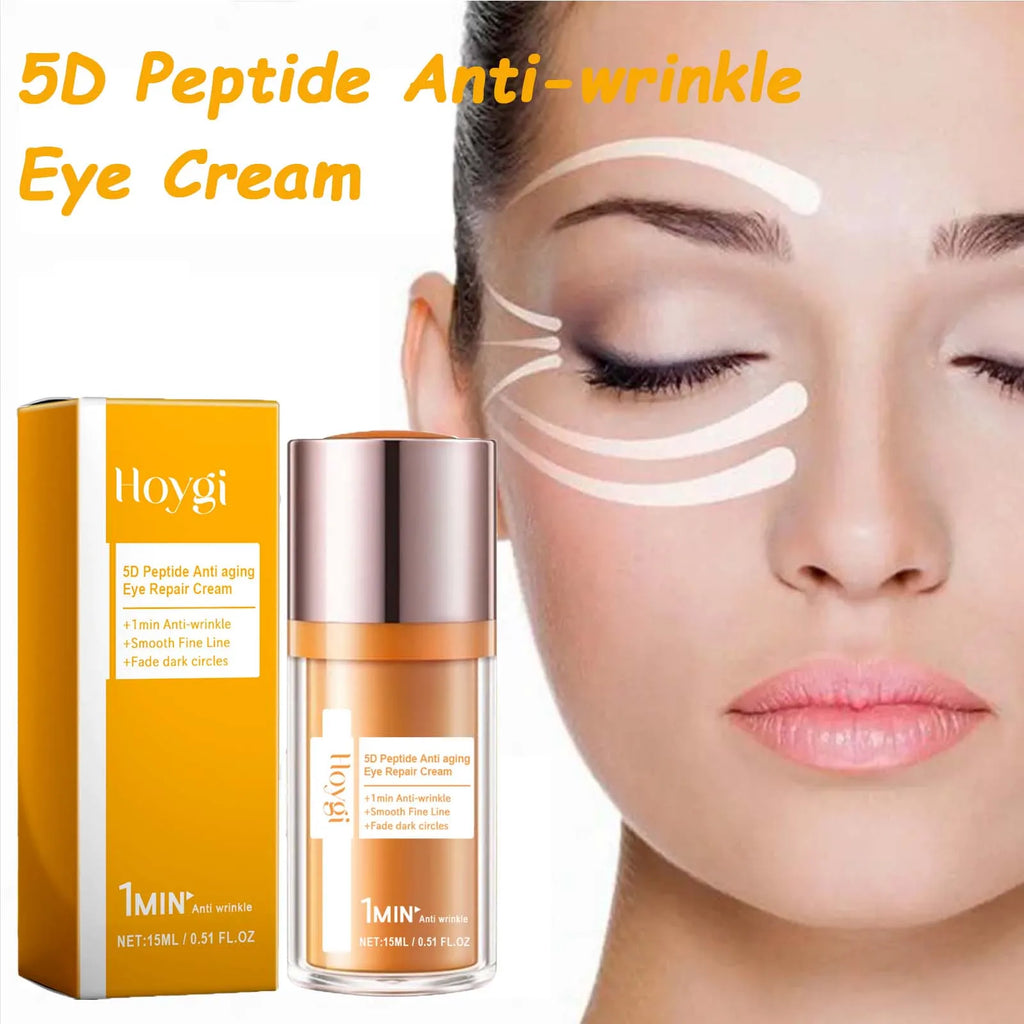 Hoygi 5D Peptide Eye Cream – Dark Circles & Anti-Wrinkle Peptide Eye Cream Zpaxo