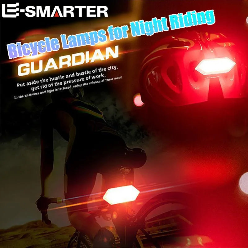 USB Rechargeable Waterproof LED Bike Tail Light – IPX5 Safety