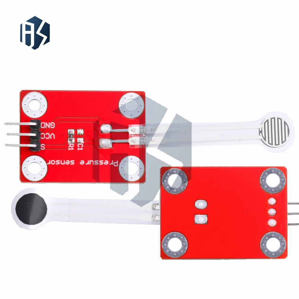 High-Sensitivity Resistive Film Pressure Sensor: 1PC/4PCS for Arduino Uno & Microbit DIY Projects Zpaxo