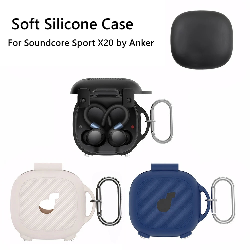 Silicone Earbuds Case Cover Shockproof Full Body Protective