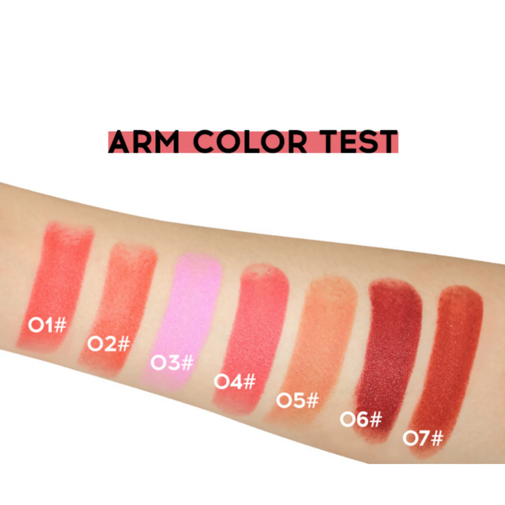 1PC 2-in-1 Berry Tone Sandwich Blush Stick - Long-Wearing, Matte & Highlighting, Contouring, Multi-Functional Solid Blusher Zpaxo