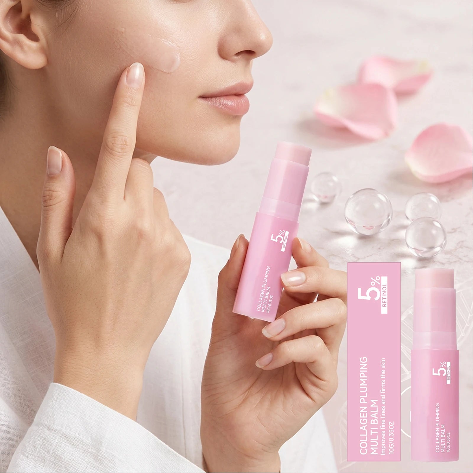 5% Retinol Collagen Anti-Wrinkle Plumping Balm Stick | All-in-One Anti-Aging Balm Stick Zpaxo
