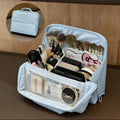 Zpaxo Large Waterproof Makeup Bag – Partitioned Travel Organizer Travel Makeup Bag Zpaxo Blue