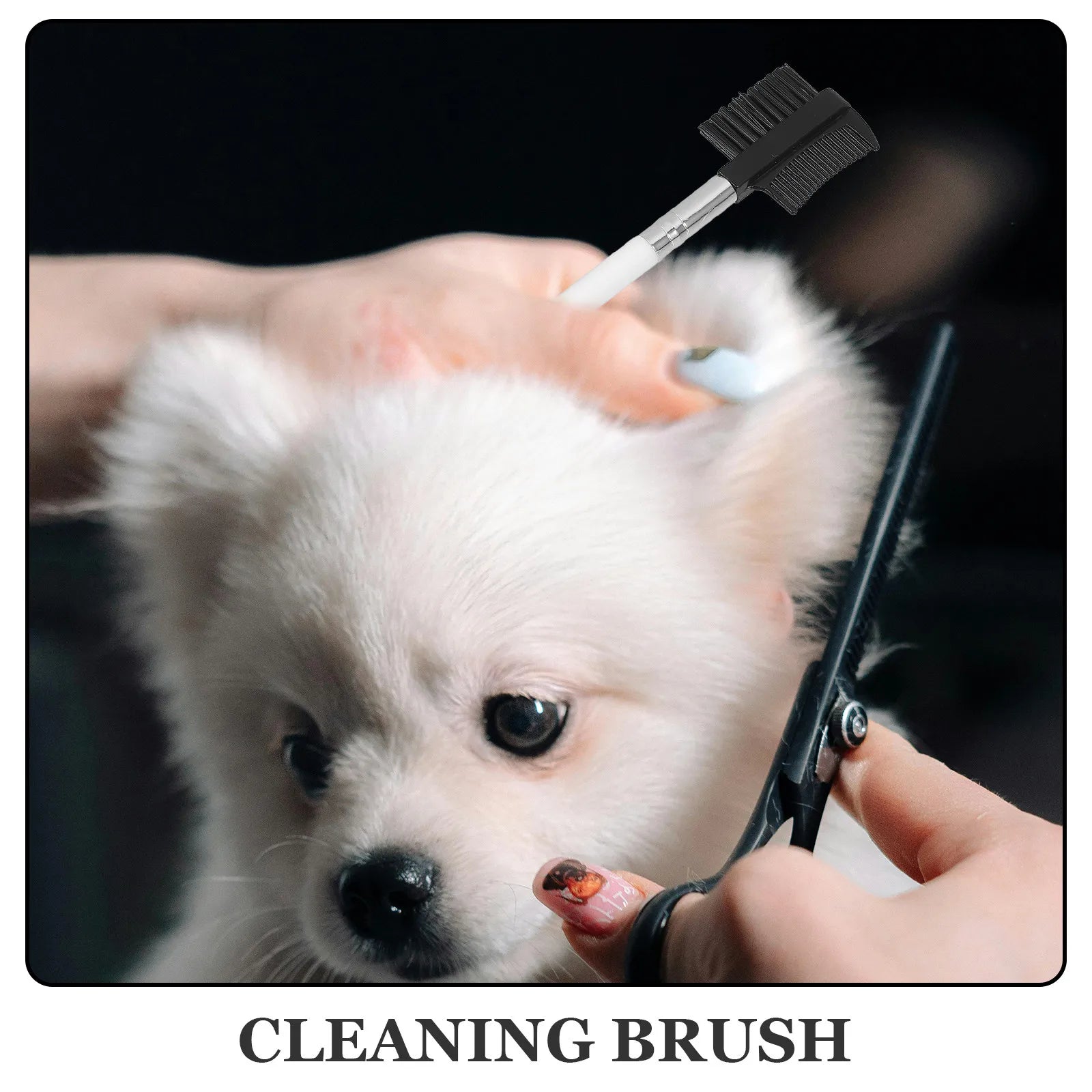 Dog Eye Cleaning Brush Fine Tooth Gentle Tear Remover Dogs Cats