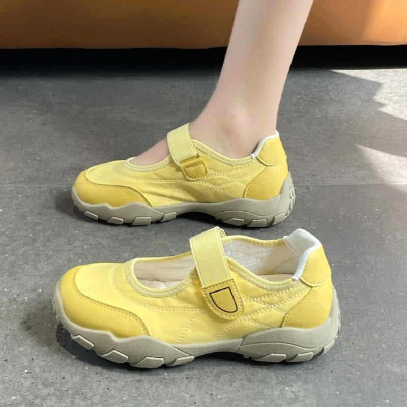 2026 Women's Round Closed Toe Spring Autumn Single Shoes Women Zpaxo