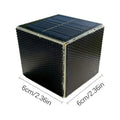 Sound Simulator Solar Powered Garden Noisemaker Bee Sound Simulation Machine for Gardeners Farmers Lawns Gardens Flower Beds Zpaxo Black