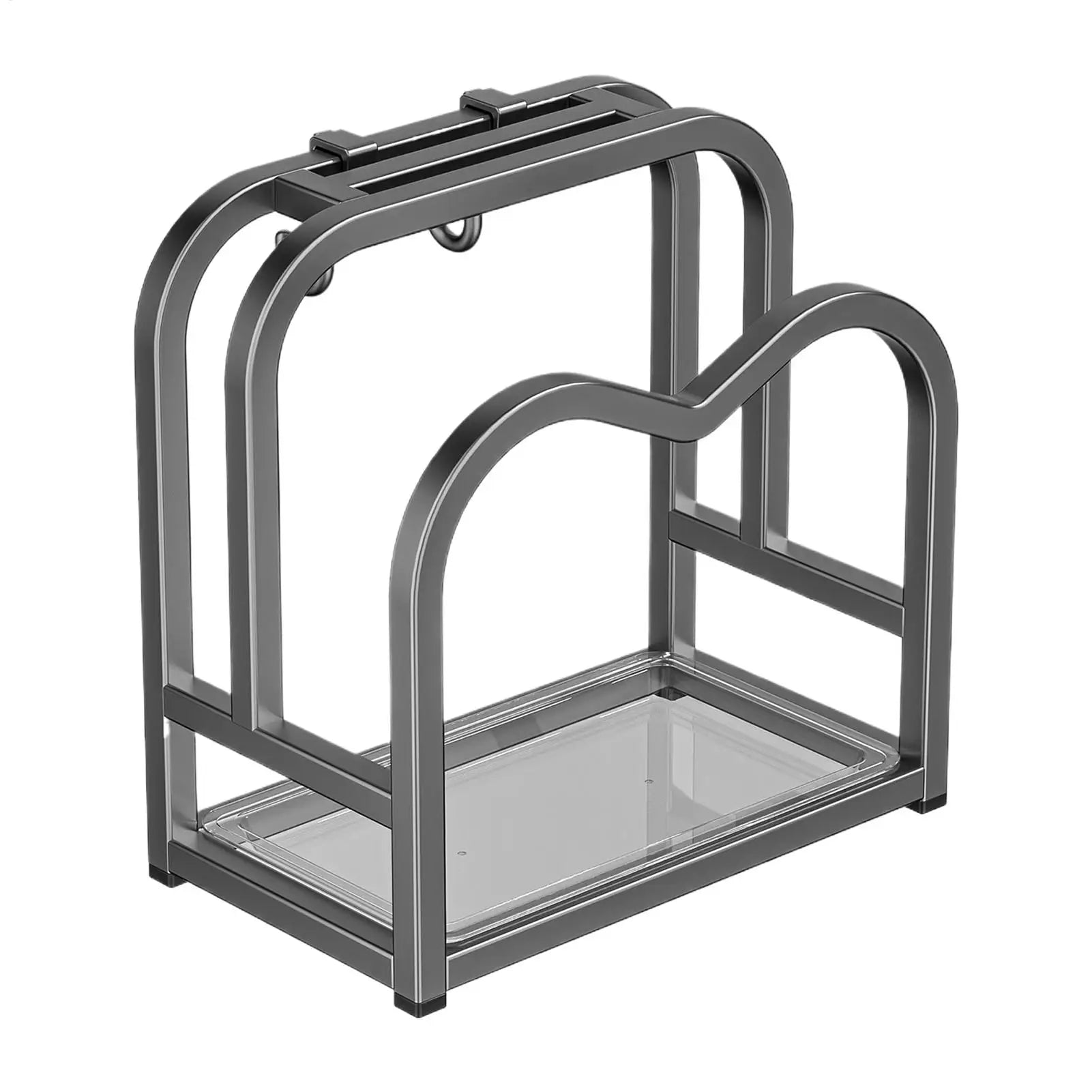 Carbon Steel Pot Lid & Knife Holder – Kitchen Storage Rack Kitchen Storage Rack Zpaxo