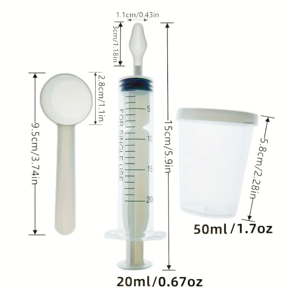 Hand-raising Tool Pet Bird Feeding Parrot Needle Feeder Chick Spoon