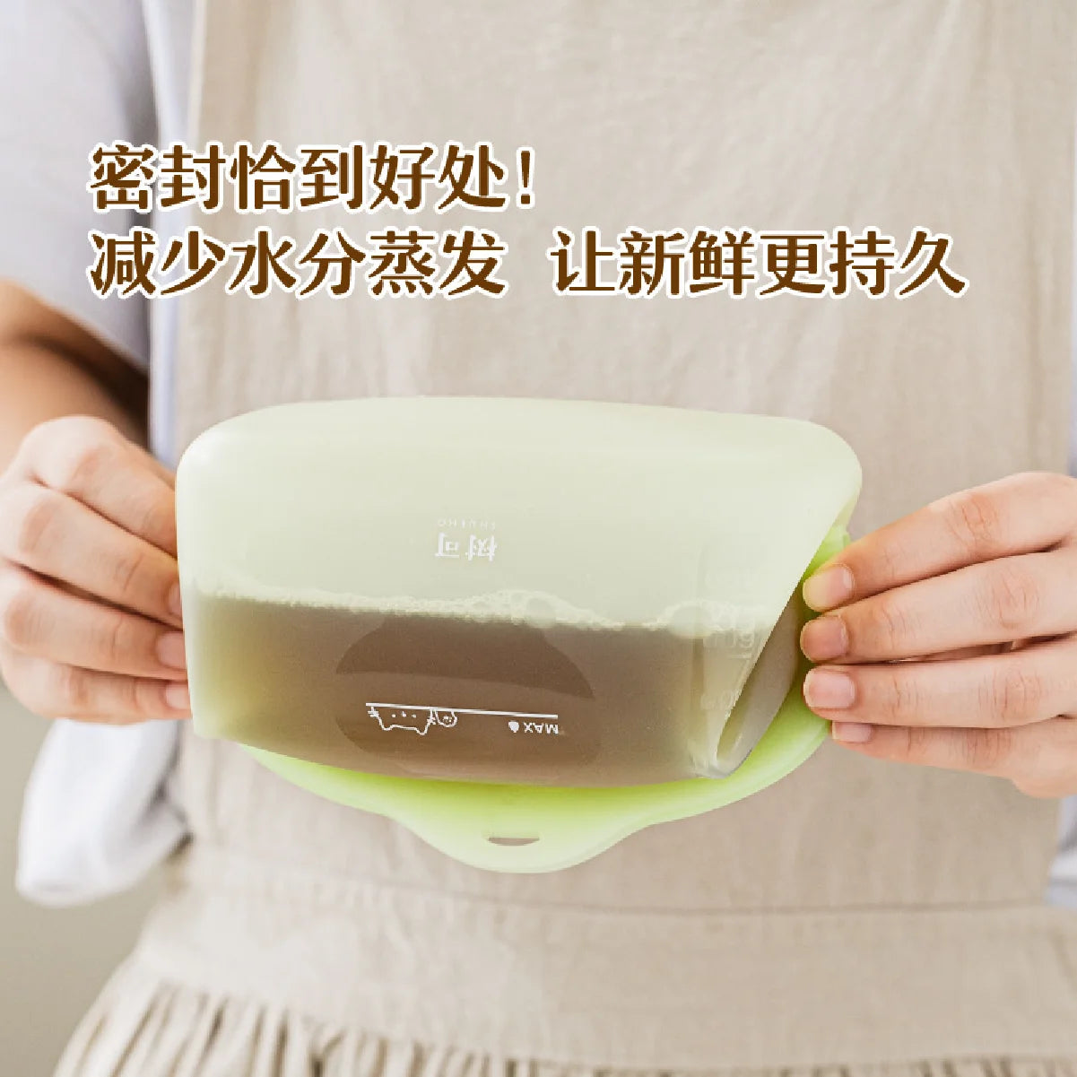 Silicone Food Storage Bag Reusable Stand Up Zip Bag Leakproof Containers Fresh Bag Food Storage Bag Fresh Wrap Ziplock Bag Zpaxo