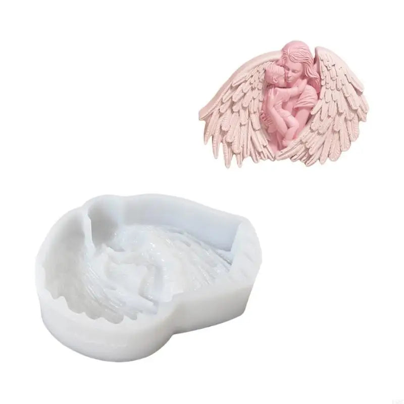Silicone Mould Butterfly Fairies Molds Ornament Plasters Handmade