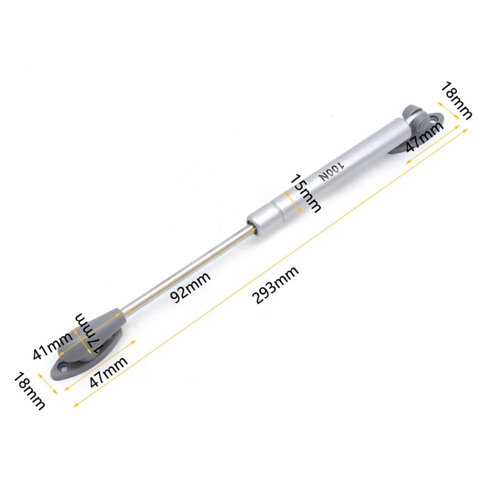 Pneumatic Stop Support Rod Cupboard Furniture Hinge Spring Stay Holder Rack Zpaxo