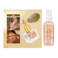 Glow Shimmer Spray,Body Highlighter Set,Liquid Highlighter Body Luminizer Glitter Spray Makeup For Face & Body For Festival Zpaxo 02