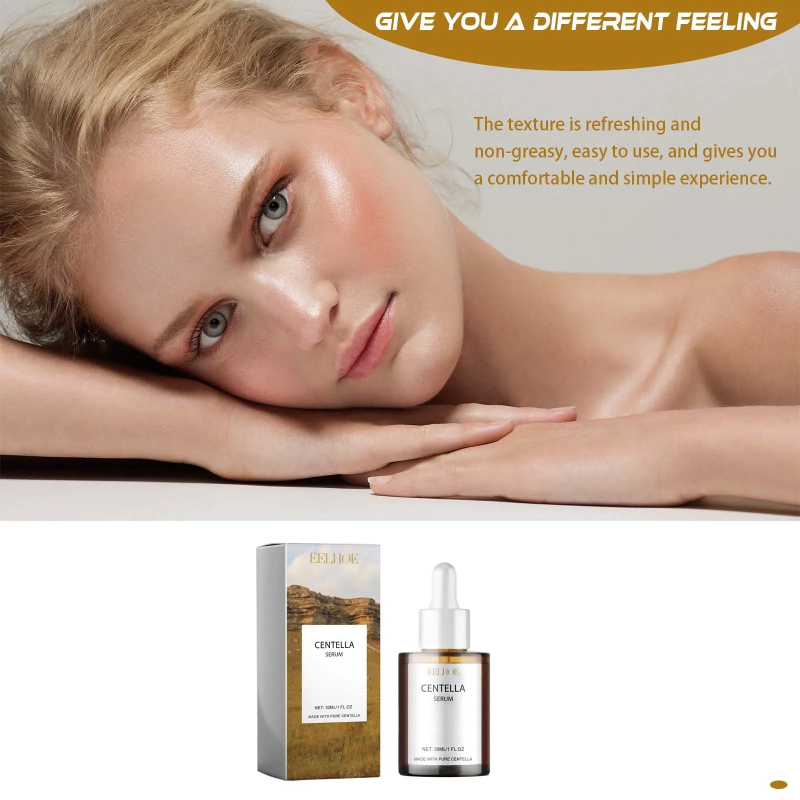 Centella & Hyaluronic Acid Face Serum – Brighten & Moisturize Face Serum Zpaxo