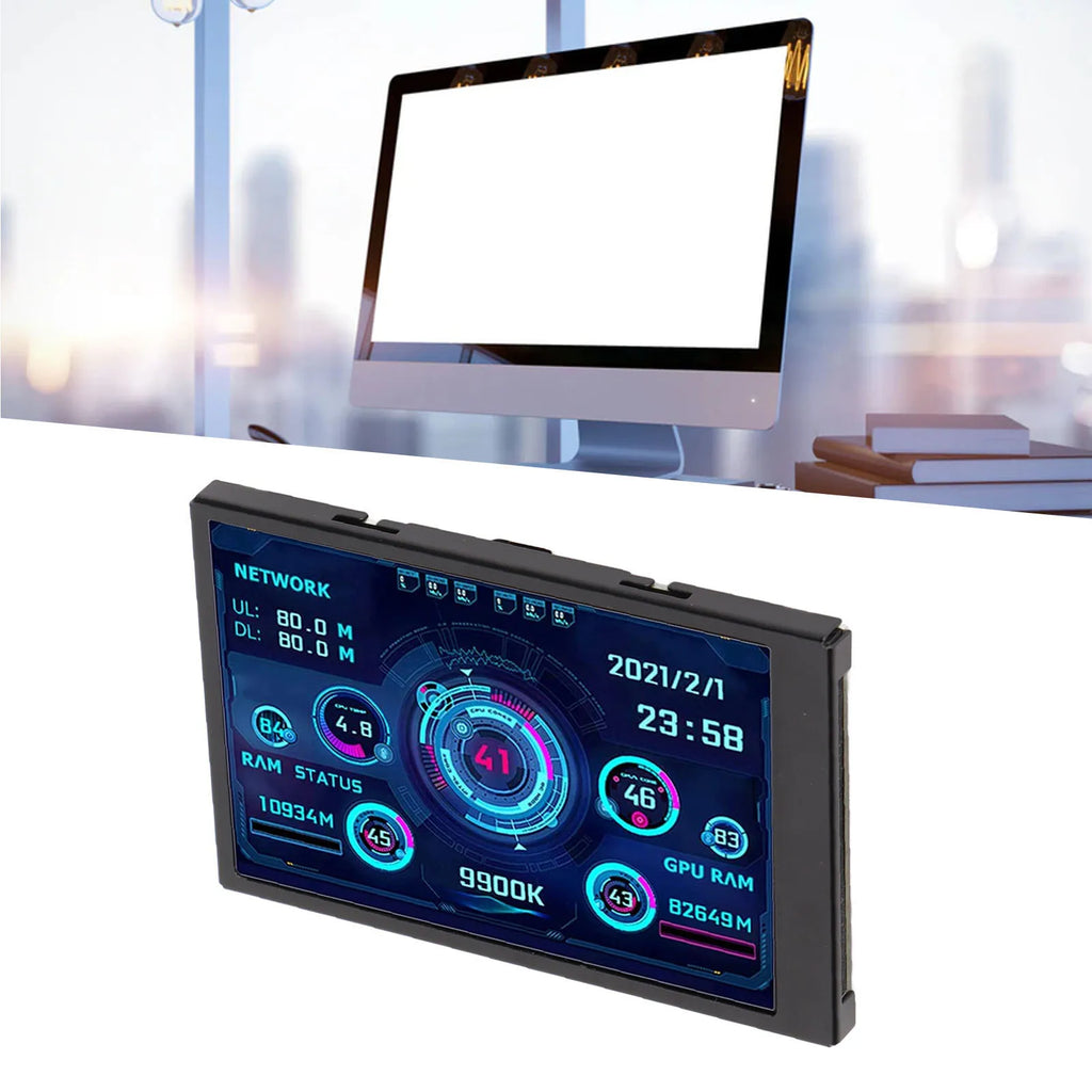 IPS USB Mini Screen AIDA64 CPU RAM Data Monitor Sensor Panel Display