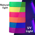 6-Pack UV Black Light Fluorescent Self-Adhesive Tape – DIY Fluorescent Craft Tape Zpaxo 3BF049 15mm 5M
