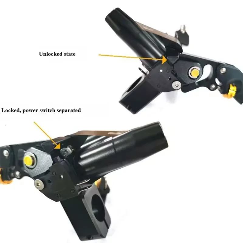 CNC Hydraulic Brake Clutch Pump with Anti-Theft Lock | Motorcycle