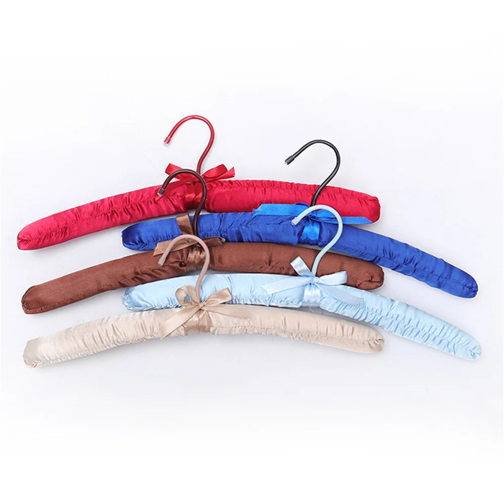Satin Silk Padded Clothes Hanger – Non-Slip & Wrinkle-Free Clothes Hanger Zpaxo