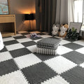 30 Plush Shaggy Interlocking Foam Carpet Tiles Kid Squares Protective